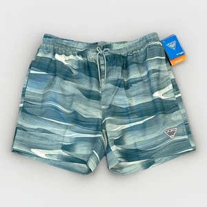 Columbia PFG Rambler Water Shorts - Crushed Blue Obsidian - Men's Large 6" *NEW* - Picture 1 of 9