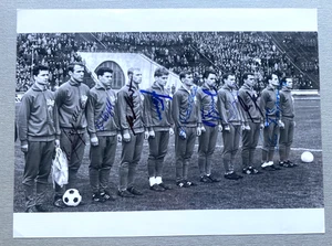 DDR-Auswahl 5.4.1967 (9x signiert) original signed Foto 15x20 Autogramme - Picture 1 of 2