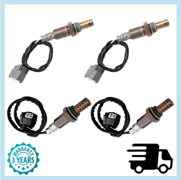 Sensor de oxígeno 4 piezas arriba+abajo para Jaguar S-Type 2006 2007 2008 4,2 L V8 supercargador Foto 1 de 4