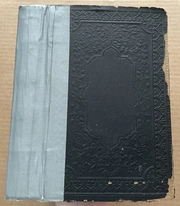 1921 HEILIGE BIBEL Ungarisch Gaspar Personalisiert Familiengenealogie Milosne Vida - Bild 1 von 11
