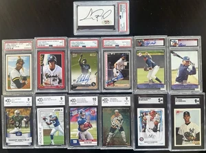 Huge Baseball Football Basketball Graded BGS, PSA, SGC, CSG Lot 1/1 Auto x27 - Picture 1 of 4