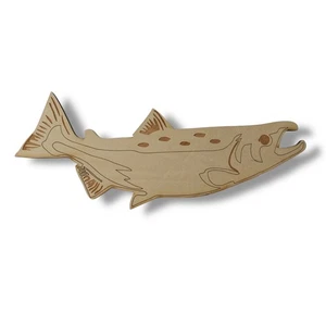 Sign - CUSTOM - Salmon Fish - Picture 1 of 8
