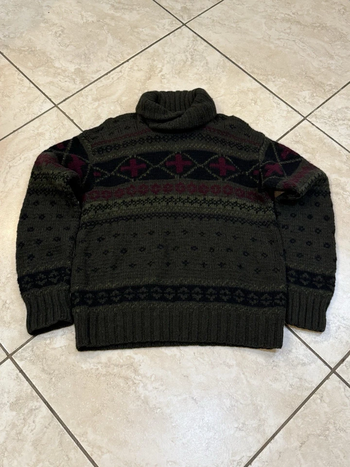 Vintage Polo Ralph Lauren Hand Knit  Mens Sweater  Size XL - Image 1 of 4