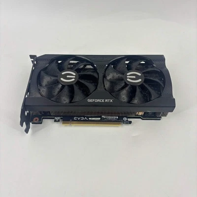 Broken EVGA GeForce 3060 Ti 8GB GDDR6 Graphics Card 08G-P5-3663-KL Artifacting - Image 1 of 4