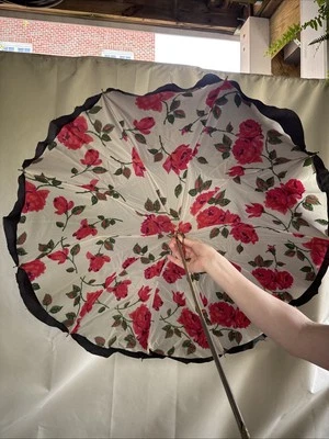 Vintage French Umbrella Creation PP Paris - Image 1 of 4
