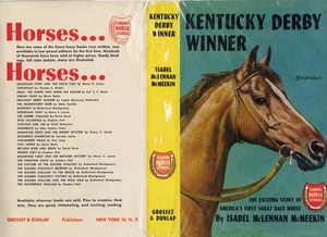 KENTUCKY DERBY WINNER, FAMOUS HORSE STORIES, HARDCOVER, DJ, 1963 - Picture 1 of 10