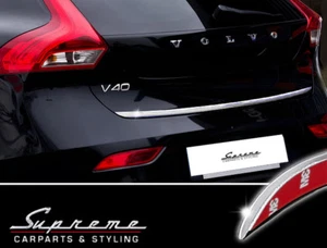 VOLVO V40 Typ M  Chrom Zierleiste 3M Heckleiste Kantenschutz Tuning  - Afbeelding 1 van 4