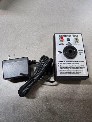 FCA12-11 Power Loss detection Alarm by CSH- New