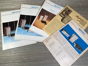 Vintage Dynaco Ephemera Lot 60s-70s Catalog Brochure Test Report A-25 Aperiodic - Picture 1 of 10