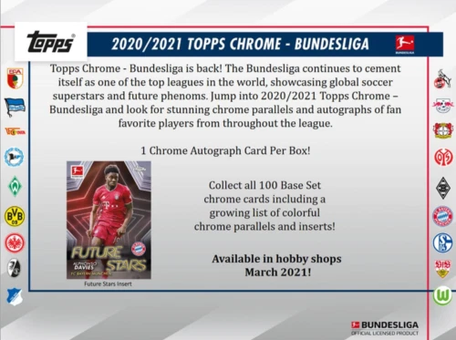 **PICK YOUR CARD** 2020-21 Topps Chrome Bundesliga  refractors #'D /10-/299 - Image 1 of 1