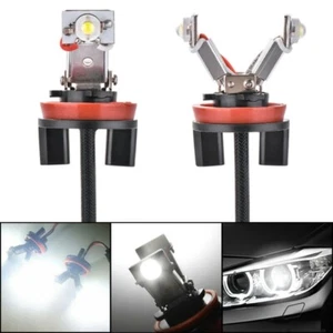 H8 40W Car Angel Eyes Light For BMW E60 E61 E71 E70 LCI E90 E91 X5 X6 Z4 E92 X1 - Picture 1 of 7