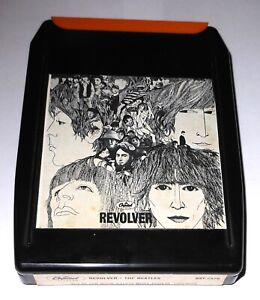 The Beatles Revolver Green Label Restored 8 Track Tape 1st Release Capitol Cap