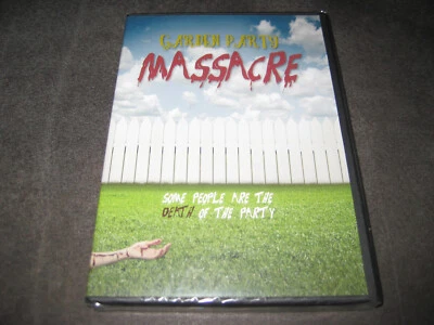 GARDEN PARTY MASSACRE (DVD 2018) BRAND NEW - NR - WIDESCREEN - HORROR- COMEDY - Image 1 of 4