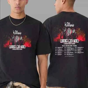 The Warning Band Keep Me Fed World Tour 2025 T-Shirt - Picture 1 of 1