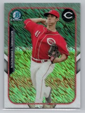 2015 Bowman #FFM-ML Michael Lorenzen The Farm's Finest Minis Cincinnati Reds