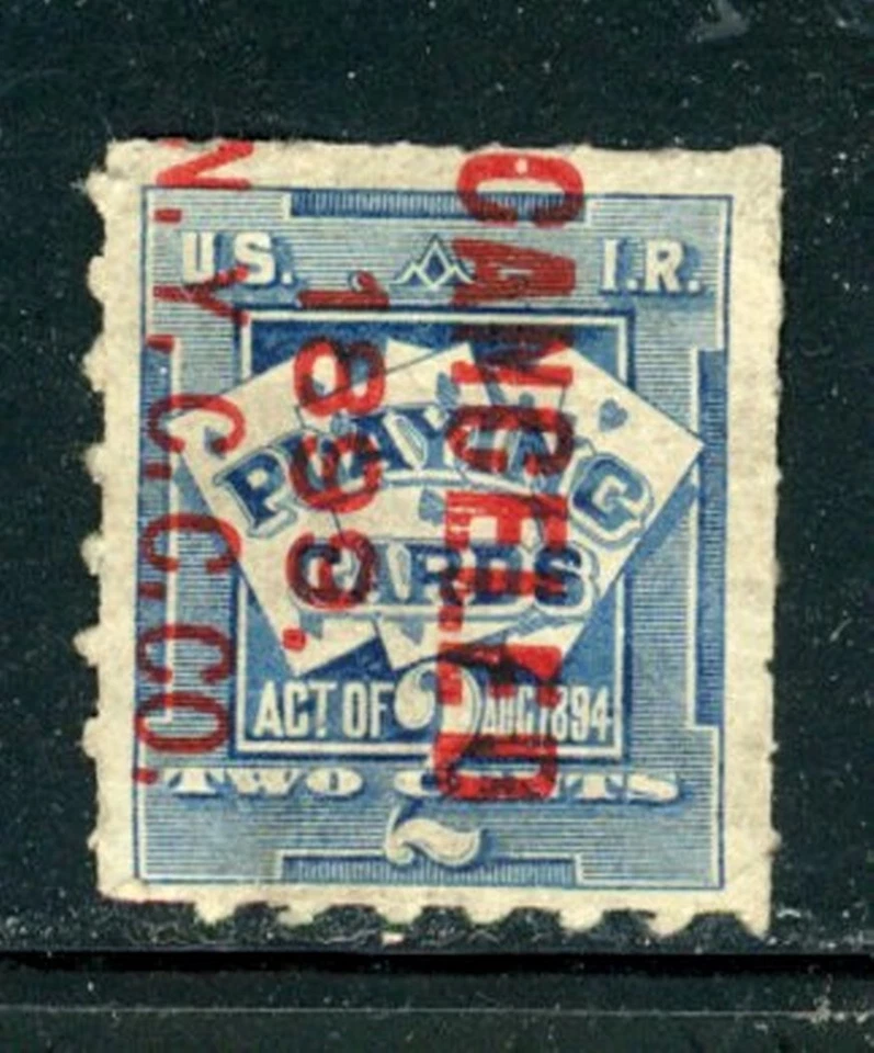 US Scott # RF2 - Used - Red Overprint     (4-C239) - Image 1 of 1