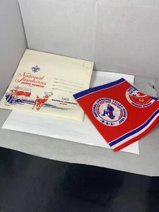 Vintage 1969 National Jamboree Boy Scout Neckerchief NOS w/envelope  - Picture 1 of 4