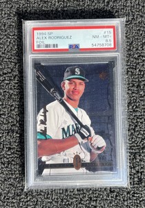 1994 SP Foil Upper Deck #15 Alex Rodriguez Mariners RC Rookie PSA 8.5 NM-MT+ 