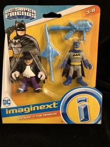 BATMAN & THE PENGUIN MOC FISHERPRICE IMAGINEXT GOTHAM CITY DC SUPER FRIENDS - Imagen 1 de 4