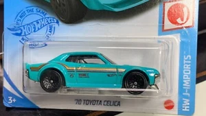 Hot Wheels ‘70 Toyota Celica Metallic Tiffany Aqua Blue Pearl HW J Imports JDM - Picture 1 of 8
