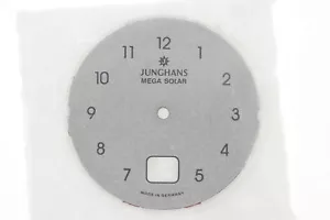 JUNGHANS Mega Solar NOS Silver Watch Dial Diameter 29.2 mm (ZB491) - Picture 1 of 1