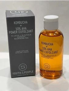 Youth To The People Kombucha 10% AHA Power Exfoliante 4 Fl Oz Nuevo En Caja - Imagen 1 de 3