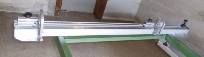 Ablänganschlag Längenanschlag für Formatkreissäge mit zwei Ablängklappen  3,2m - Bild 1 von 4