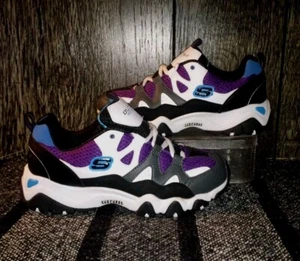Skechers D'Lites 2.0 Sneakers Men's Sz. 5 Purple Air-Cooled Memory Foam- #98882L - Picture 1 of 11