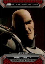 2015 Star Wars Chrome Perspectives Jedi vs. Sith Trading Card Pick