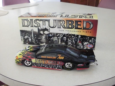 NHRA 1/24 MAX NAYLOR 06 DISTURBED DODGE STRATUS PRO STOCK 1/1,502 #1451 - Image 1 of 4