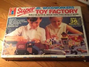 Billy Builders Jr. Woodworkers #279 Super Toy Factory Projects Wood Toys 1984 - Picture 1 of 12