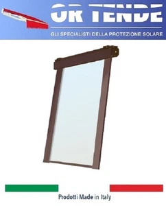 Luftdichtes Rollo mit Seitenführungen nach Maß Kristall Transparent 6/10 - Bild 1 von 1