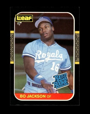 1987 Leaf Set-Break # 35 Bo Jackson NR-MINT *GMCARDS* - Image 1 of 2