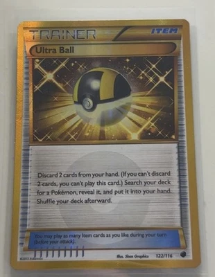 Ultra Ball 122/116 Plasma Freeze Holo - Image 1 of 2