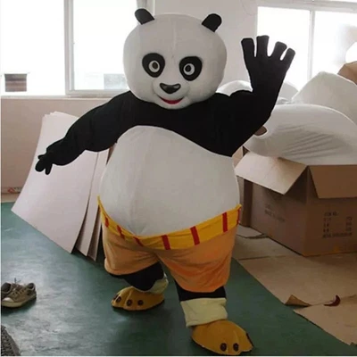 Kungfu Panda Mascot Costume Kung Fu Panda Mascot Costume Kungfu Panda - Image 1 of 3