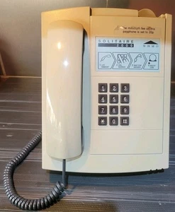 Solitaire 2000 Moneta Telefon Płatni do normalnego użytku Przedmiot kolekcjonerski z kluczem - Zdjęcie 1 z 20