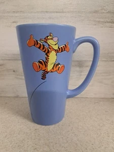 Disney Store Bouncing Tigger Becher 6" hoch 16 Unzen Kaffeetasse heiße Schokolade Tee blau - Bild 1 von 7