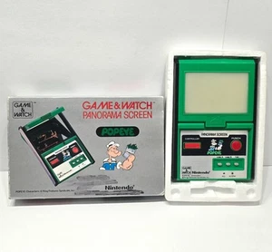 Nintendo Game & Watch Popeye Pantalla Panorámica - Portátil en Caja y G&W LCD - Imagen 1 de 19