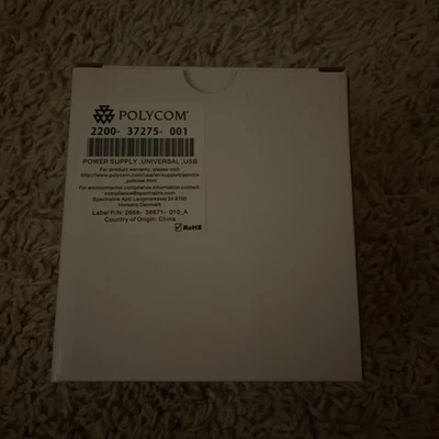 Toshiba Spectralink Polycom 8400 Series USB Charger (2200-37275-001) - Image 1 of 4