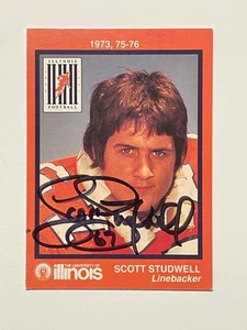 Illinois Fighting Illini SCOTT STUDWELL signierte Karte - Bild 1 von 1