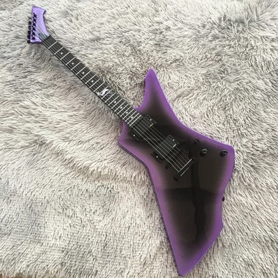 Purple Burst Snakebyte Electric Guitar James Hetfield  H-H Pickups Mahogany Body - Image 1 of 4