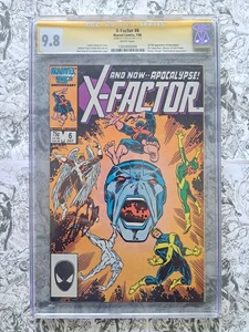X-Factor #6 CGC SS 9.8 signiert von Stan Lee erster Auftritt von Apocalypse X-Men - Bild 1 von 3