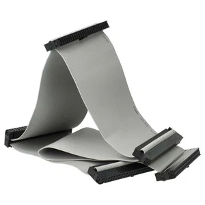 50-polig Flachbandkabel für 5 SCSI-Geräten - SCSI-Innenkabel, 50 cm - Afbeelding 1 van 9