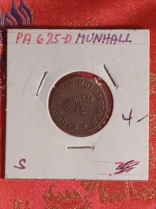 Bamford Brothers Motor Coach Munhall PA 675-D Pennsylvania Transportation Token - Bild 1 von 2