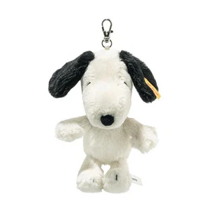 Steiff 024726 Snoopy Pendant Plush Soft Toy Dog Keyring - Picture 1 of 7