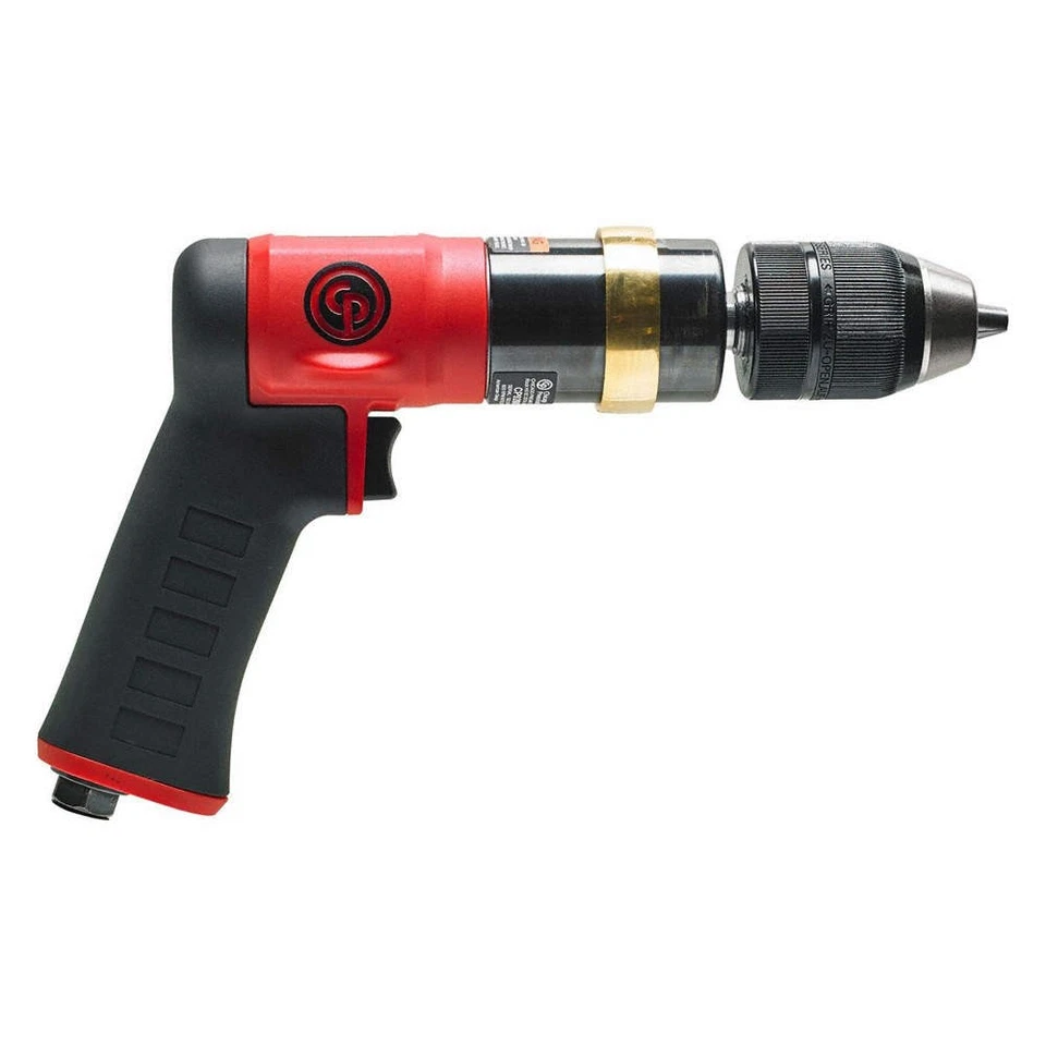 Taladro CHICAGO PNEUMATIC CP9288C, mandril sin llave, empuñadura de pistola, 3,2 lb 817ZE0 Foto 1 de 1