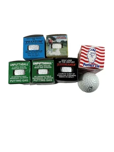 6X Trick Golf Balls Practical Joke POLITICAL BALLS/PHANTOM/UNPUTTABALL/EXPLODER+ - Picture 1 of 11