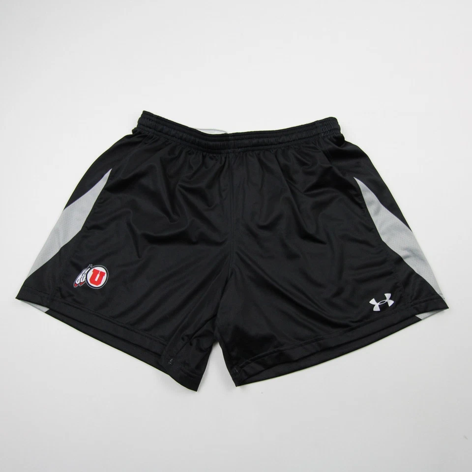 Pantalones Cortos Atléticos Utah Utes Under Armour Para Mujer Negros/Grises Usados Foto 1 de 1