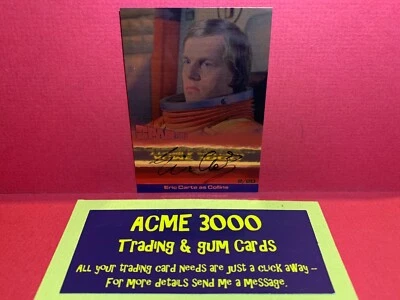 Unstoppable Space 1999 Series 3 Autograph CASE Card ERIC CARTE S3-EC1 2/20 A - Image 1 of 2