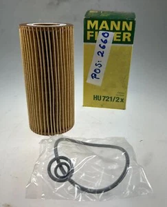 Oil filter MANN-FILTER HU 721/2 x for Mercedes-Benz E - Picture 1 of 6